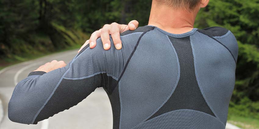 Patient suffering from Frozen Shoulder in need of Chiropractic care at By Design Chiropractic in Ponderay